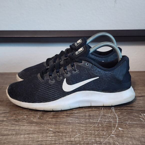 Nike Flex RN 2018 (AH7408-018) Women’s Running Shoes Sneakers Size 7 Black - Picture 1 of 9